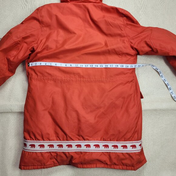 Vintage Thermo King Down Polar Bear Long Jacket Winter Coat (M) - Picture 10 of 13